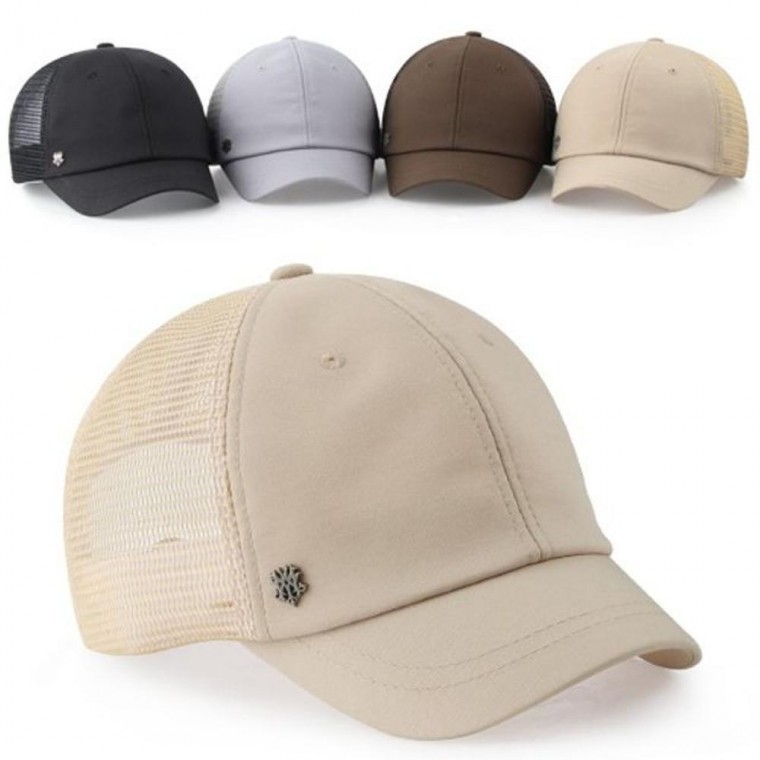 หมวกตาข่าย Eve ผลิตในประเทศ Show Me Cap หมวกเบสบอลเย็นสบายฤดูร้อน โอเวอร์ไซส์สำหรับผู้ชายหัวโต