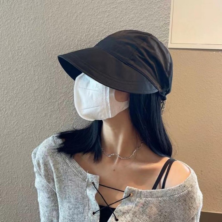 หมวกบักเก็ตผู้หญิงสำหรับฤดูใบไม้ร่วง ที่บังแดด แฟชั่น ใส่ได้ทุกวัน