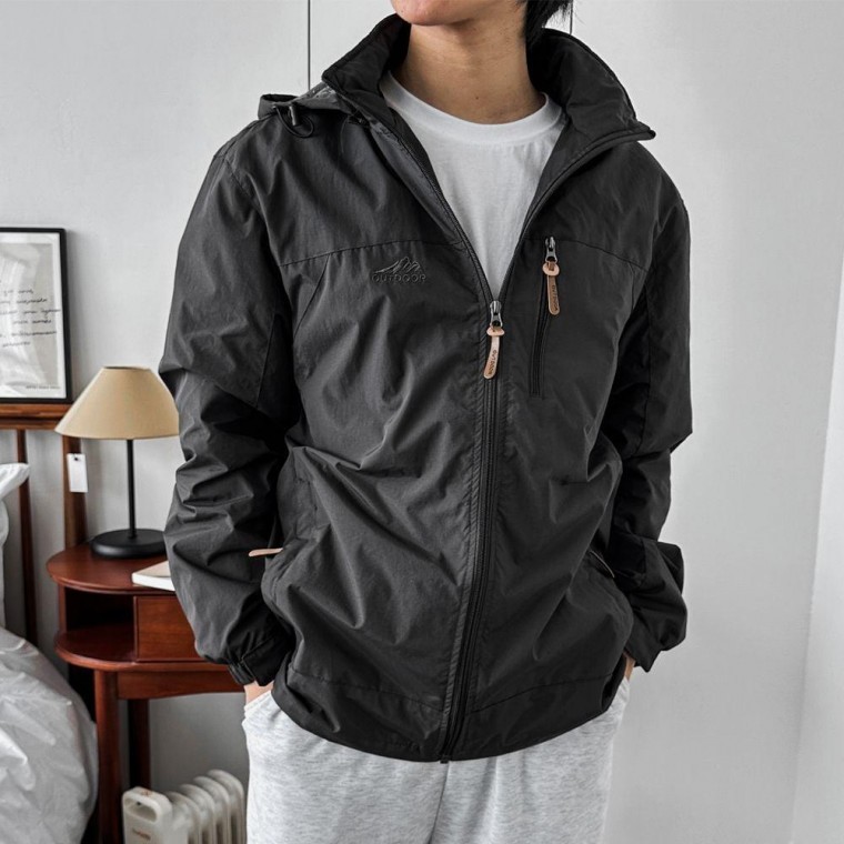 แจ็คเก็ตยาซังแทคติคอล สไตล์ซาฟารี กันลมสำหรับผู้ชาย ลุคทหาร โอเวอร์ไซส์