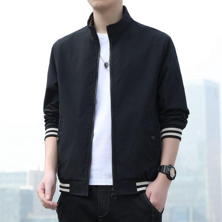แจ็คเก็ตสเตเดียม แจ็คเก็ตเบสบอล บลูซง เสื้อตัวนอกกันลม ma1 จั๊มเปอร์การบินสำหรับผู้ชาย