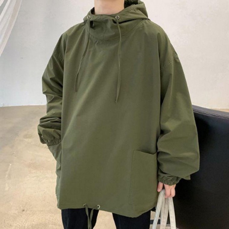 เสื้อฮู้ดแขนยาวแฟชั่นลำลองสีการ์สำหรับผู้ชายและผู้หญิง ใส่ในฤดูใบไม้ผลิ/ใบไม้ร่วง (สำหรับใส่เป็นชุดวอร์มได้)