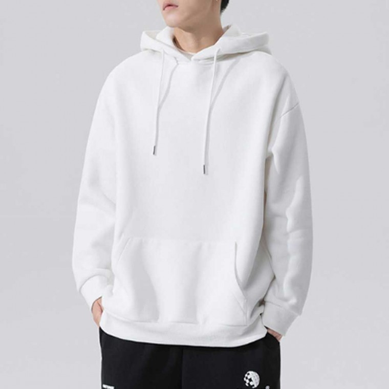 เสื้อสเวตเชิ้ต/เสื้อฮู้ดแฟชั่นเบสิคสำหรับผู้ชาย รุ่น เนื้อผ้าหนา ใส่ได้ทุกวัน