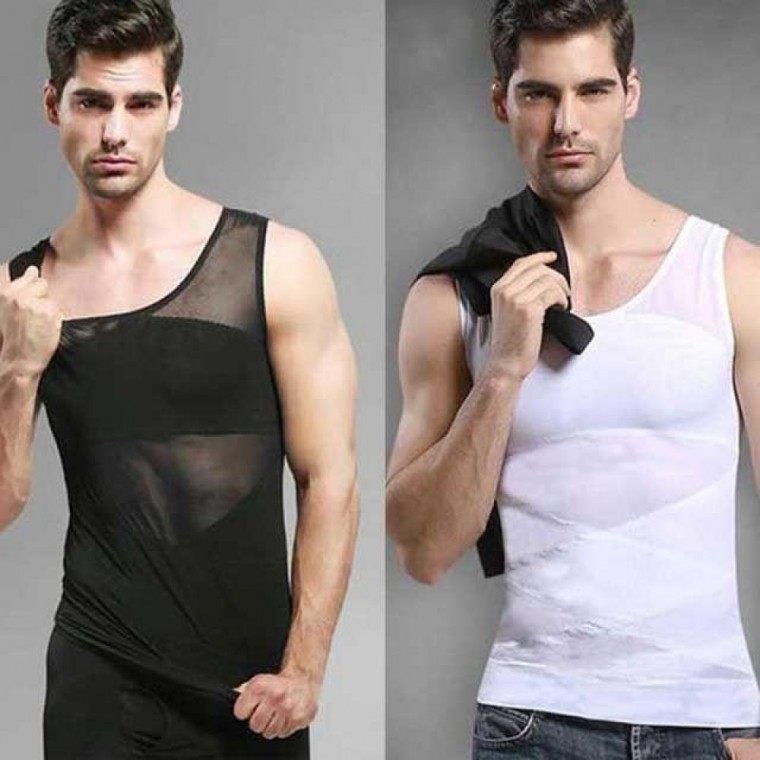 เสื้อกล้ามกระชับสัดส่วนชาย รัดหน้าอก หน้าท้อง
