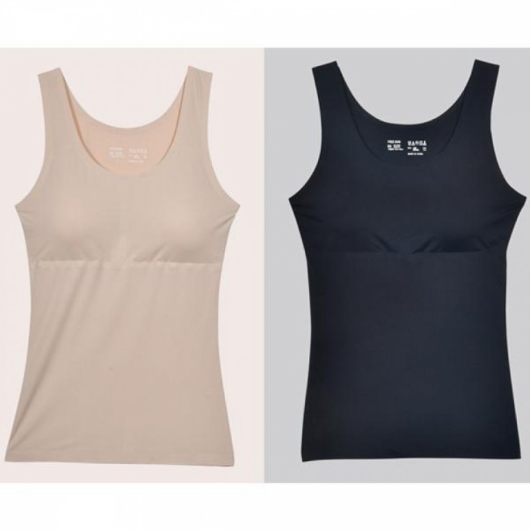 เสื้อกล้ามบราไร้ตะเข็บ ไร้โครง ไม่กดทับ รุ่น