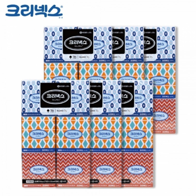 กระดาษทิชชูสำหรับเช็ดหน้า Kleenex Mini Maxi (250 แผ่น) 6 กล่อง x 6 แพ็ค (รวม 36 กล่อง)