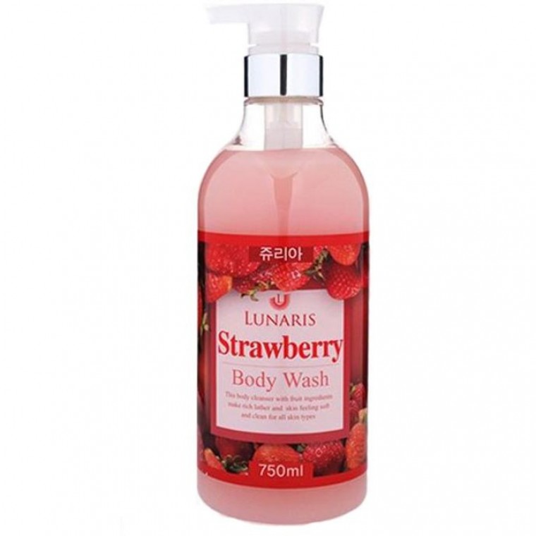 เจลอาบน้ำ Lunaris กลิ่นสตรอว์เบอร์รี 750ml
