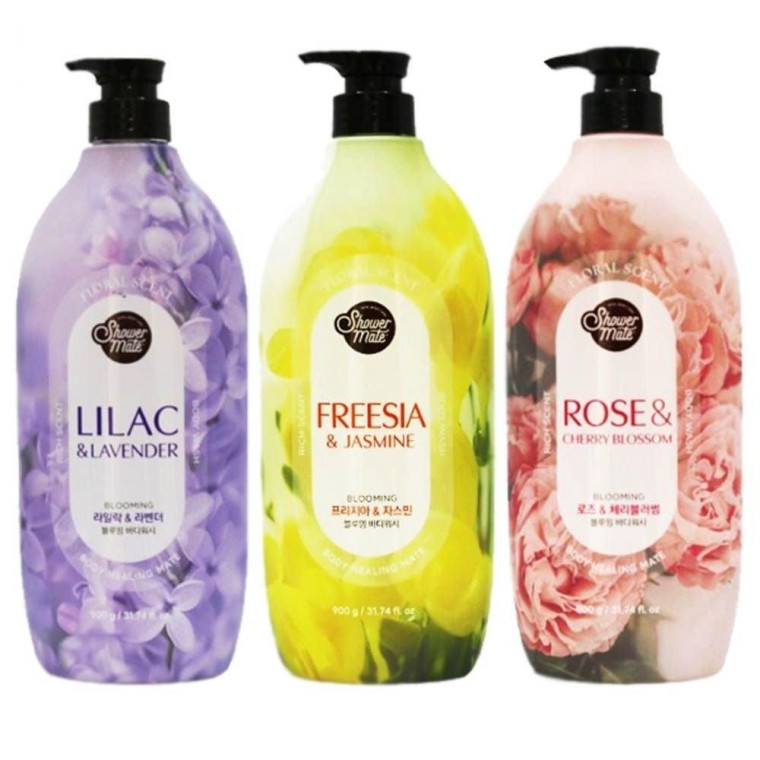 เจลอาบน้ำ Shower Mate Blooming Body Wash 900g เลือกกลิ่น