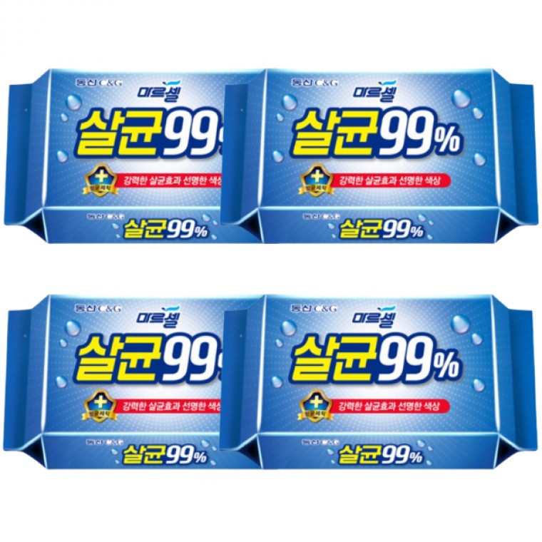 สบู่ฆ่าเชื้อ Crio Dongsan Marcel 99% 230g x 4 ก้อน
