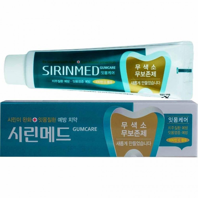 ยาสีฟัน Sirinmed Gum Care Mint ดูแลเหงือก 125g
