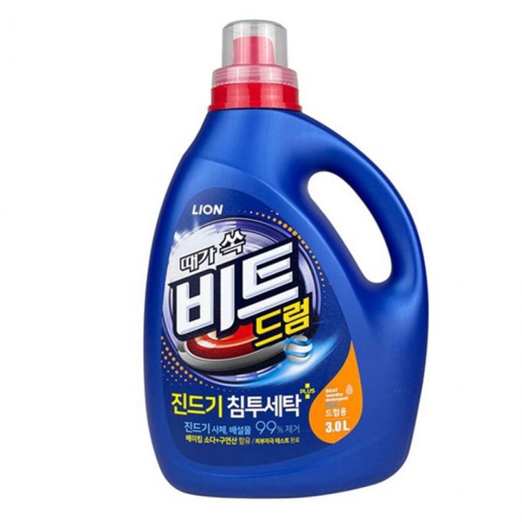น้ำยาซักผ้าบรีสสำหรับเครื่องซักผ้าฝาหน้า 3 ลิตร ชนิดน้ำยาซักผ้าขาว