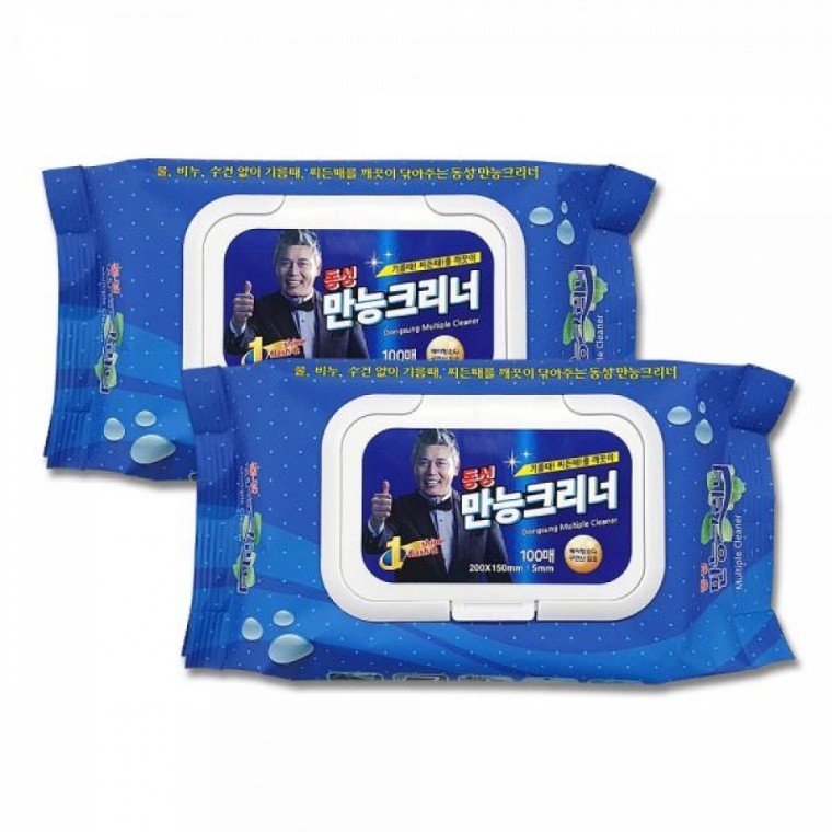 ทงซอง เมจิกคลีนเนอร์ แบบฝาปิด 100 แผ่น x 5 ชิ้น
