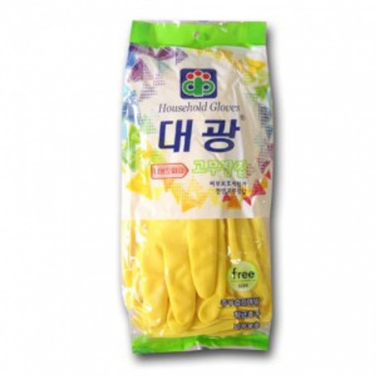 ถุงมือยาง สำหรับล้างจาน ทำความสะอาด ซักผ้าด้วยมือ อนามัยในครัว