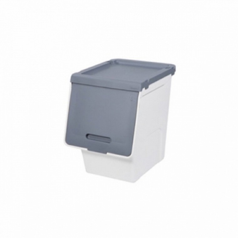 กล่องเก็บของ Sysmax Lumax Sliding Living Box รุ่น Slim ขนาดใหญ่ สีเทา (GR) 270966 / 101572