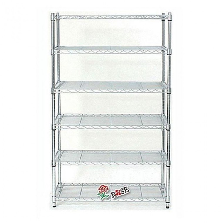 ชั้นวางโลหะ King Metal Rack 6 ชั้น W1070 D530 H1900 ตู้เก็บของ ชั้นวางโลหะ ของใช้ในบ้าน ตกแต่งภายใน ผลิตในประเทศ