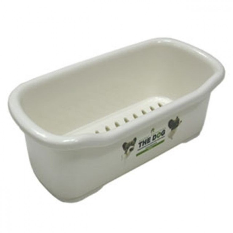ชั้นวางแชมพู Dog Puppy 27 ซม. 1 ชิ้น สำหรับห้องน้ำและห้องครัว เพิ่มพื้นที่จัดเก็บ