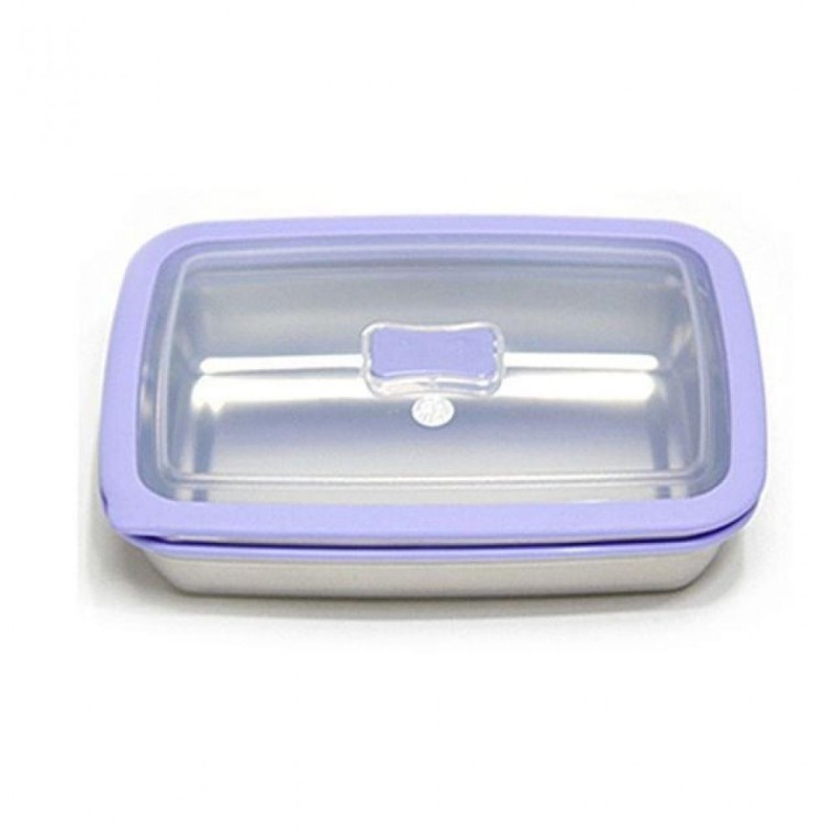 กล่องสเตนเลส Stain Lock Plus ทรงสี่เหลี่ยมผืนผ้า No. 6-1 (1000 มล.)