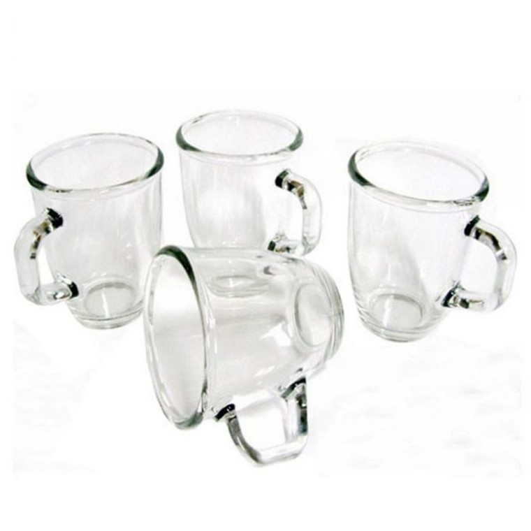 ชุดแก้ว Glasslock 4 ชิ้น (สำหรับกาแฟ/แก้วมัค/น้ำ)
