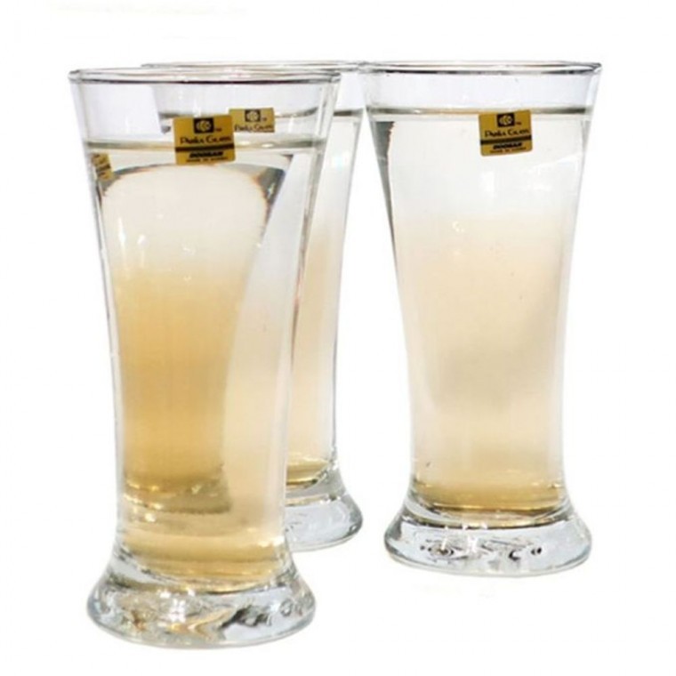 แก้วมัคแก้วใส 291 มล. 3 ชิ้น (สำหรับกาแฟ/น้ำ/เบียร์)