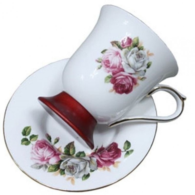 ถ้วยกาแฟเซรามิก Tre-a (สำหรับโฮมคาเฟ่/เครื่องดื่ม)