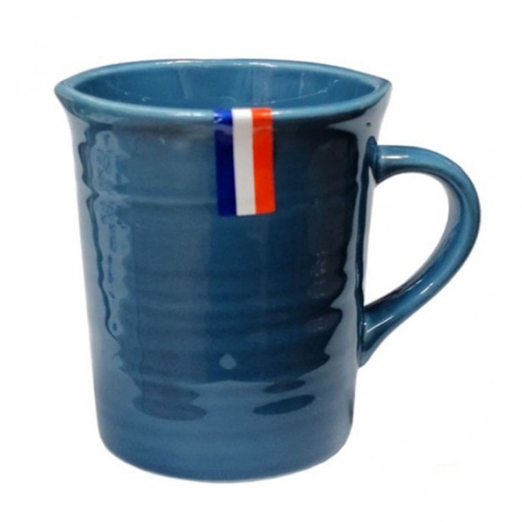 แก้วมัคเซรามิกสีฟ้า 1 ชิ้น (สำหรับกาแฟ/คาเฟ่)
