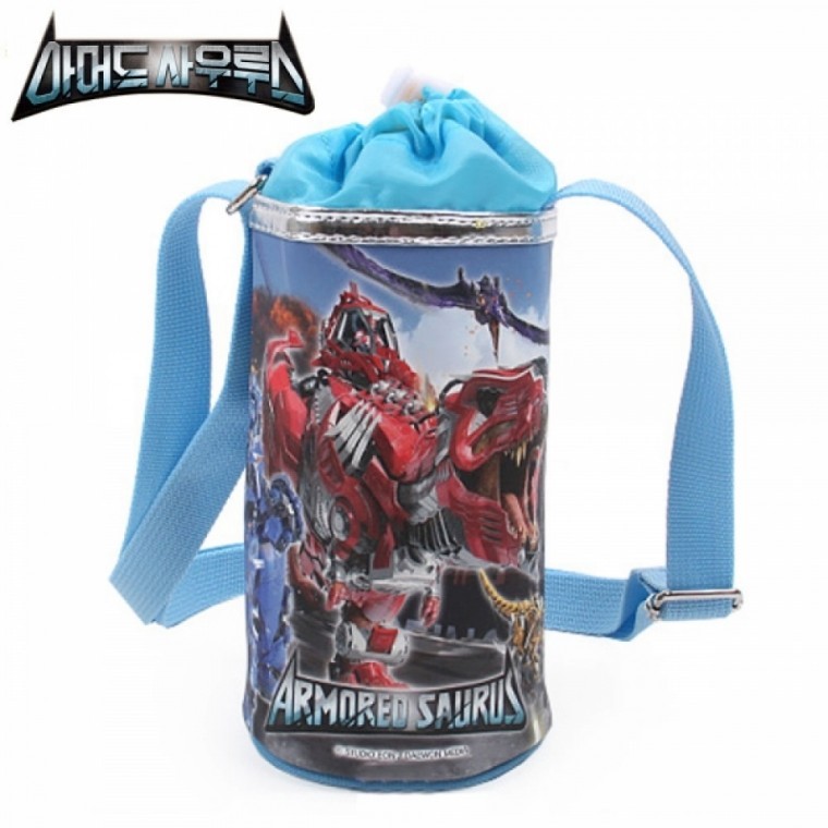 กระเป๋าขวดน้ำ Coco Brain Armored Saurous Battle (สีน้ำเงิน)