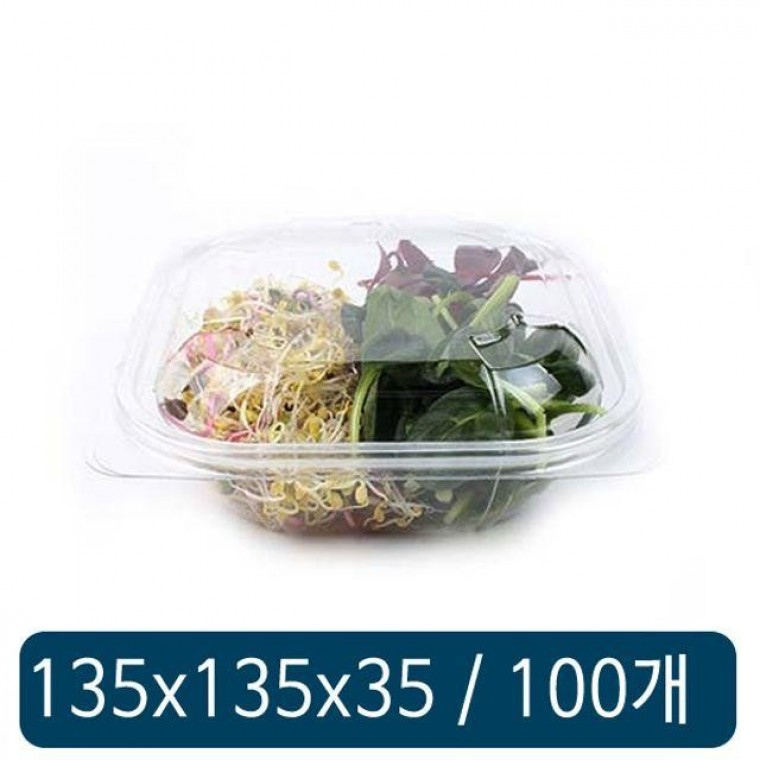 ชุดภาชนะแบ่งอาหารโปร่งใส DL-106 100 ชิ้น