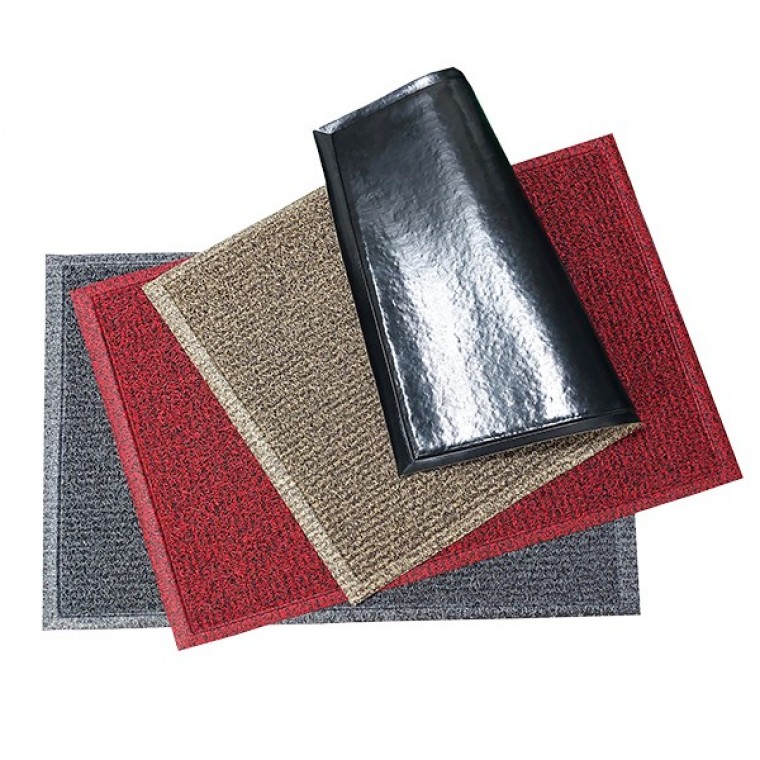 พรมทางเข้า Magic Clean Two-Tone Mix Cushion ขนาด 60X90 ซม. สีเทา