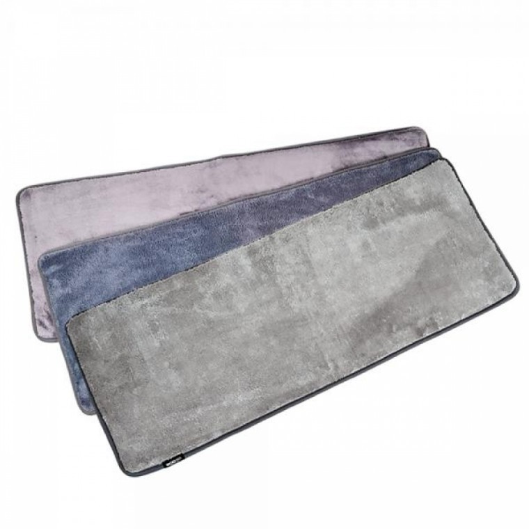 Kimspp ไมโครไฟเบอร์ เสื่อรองพื้นในครัวกันลื่น (45x120) เสื่อรองเท้าไมโครไฟเบอร์ สำหรับเตียง ห้องน้ำ ห้องนั่งเล่น โซฟา ทางเข้า