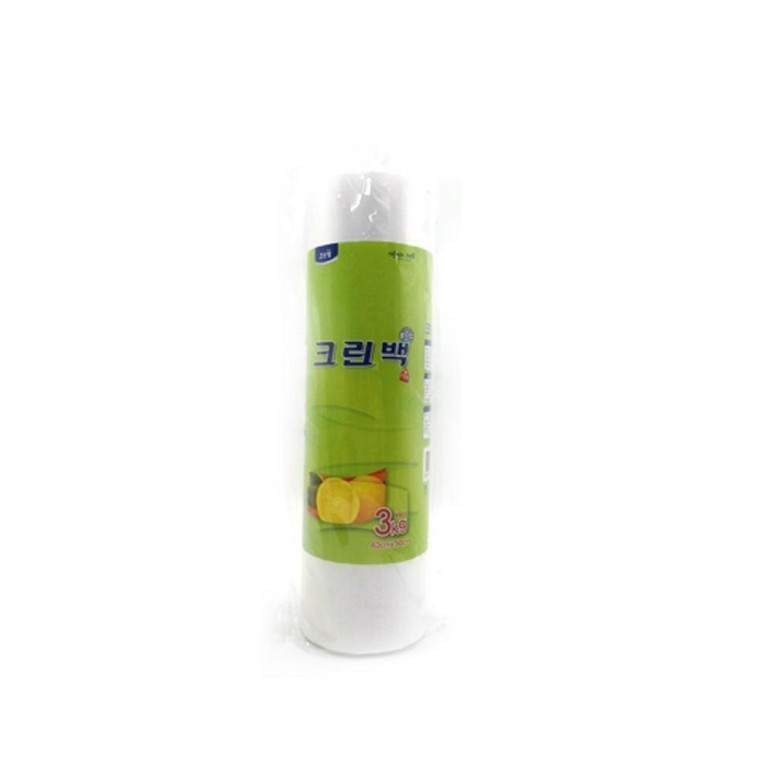 Clean Wrap ถุงขยะม้วนใหญ่ 40 x 50 ซม. 3 กก. ถุงม้วนอนามัย