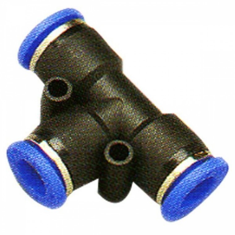 ข้อต่อสายยาง Sang-A Pneumatic One-Touch Fitting (แบบ PUT) PUT 0400 4 มม. บรรจุ (10 ชิ้น)