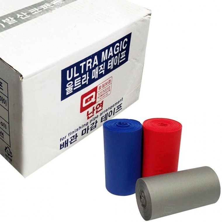 เทปฉนวนกันความร้อน PVC Magic Tape x 1 กล่อง (60 ชิ้น) เทปปิดท่อ