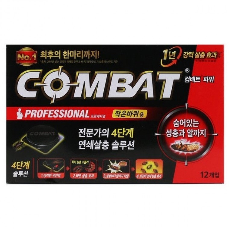 Combat Power สำหรับแมลงสาบตัวเล็ก 12 ชิ้น