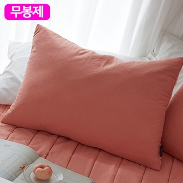 ปลอกหมอน Happy Pini Momo Seamless Soft Micro 50x70 ซม. (สีแอปริคอท) (ไม่รวมไส้หมอน)