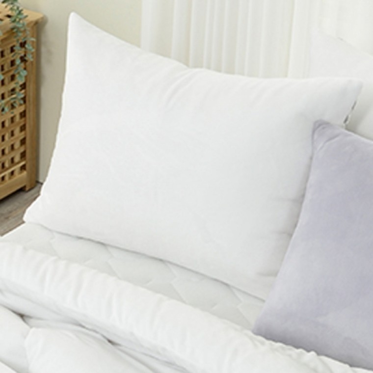 ปลอกหมอน Happy Pini Flying Quilting Microfiber 50x70 ซม. (สีขาว) (ไม่รวมไส้หมอน)