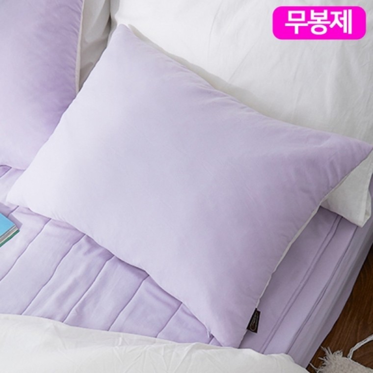 ปลอกหมอน Happy Pini Momo Seamless Soft Micro 50x70 ซม. (สีลาเวนเดอร์) (ไม่รวมไส้หมอน)