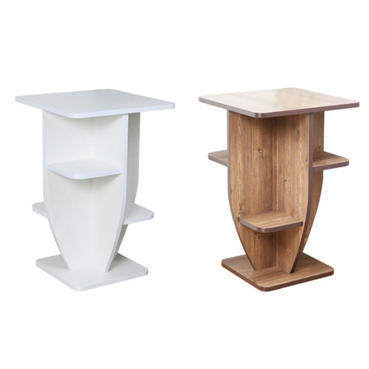โต๊ะข้างโซฟา/ข้างเตียง Cross Side Table 1 ชิ้น สำหรับวางของตกแต่งและกระถางต้นไม้
