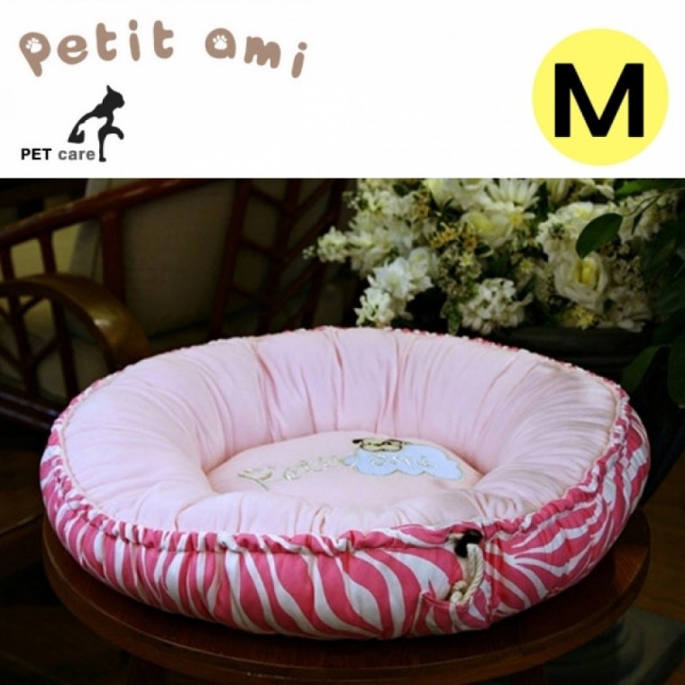 เปอตีต์ อามิ เตียงกลมมีเชือก (M) (ชมพู, ชมพูอ่อน)