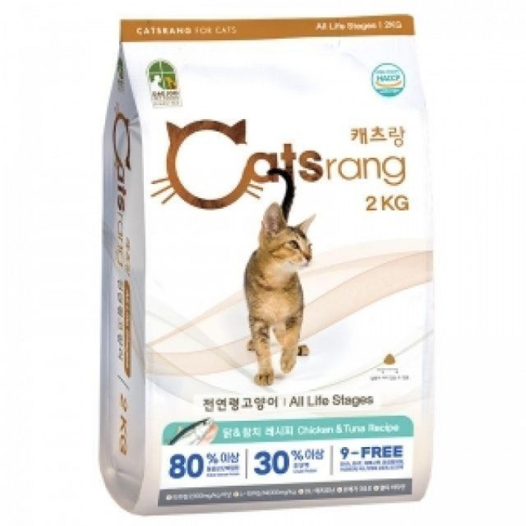 อาหารแมว New Catsrang สำหรับทุกวัย 2kg รสไก่และทูน่า (อาหารเปียก) อาหารขนาดใหญ่ อาหารแมว สำหรับแมวจรจัด อุปกรณ์ ขนม อาหารสำหรับทุกวัย อาหารพิเศษ