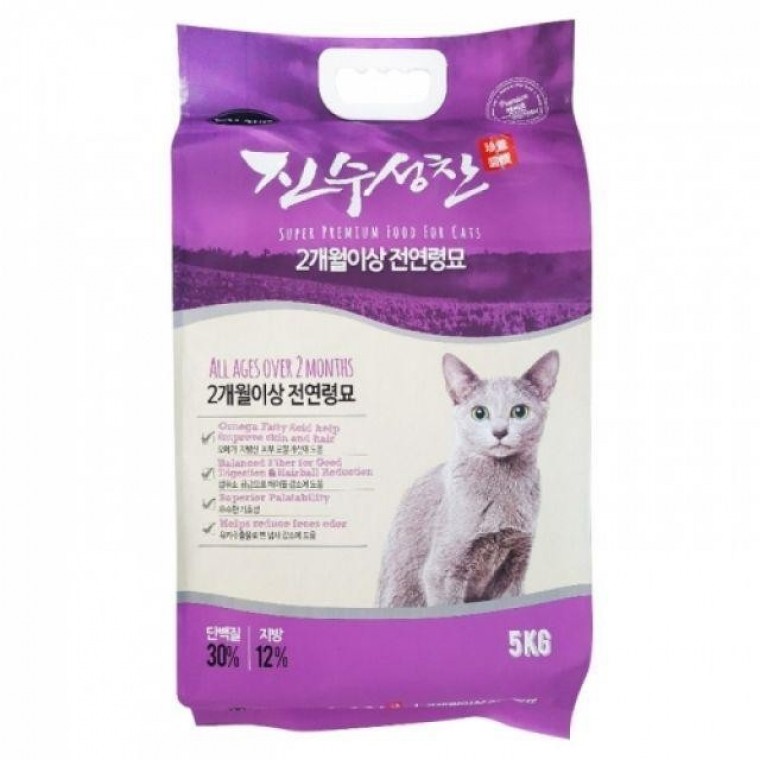 Jinseongsangchan (อาหารเปียก) สำหรับแมว 2 เดือนขึ้นไป 5kg อาหารขนาดใหญ่ อุปกรณ์ ขนม อาหารสำหรับทุกวัย อาหารแมว อาหารแห้ง อาหารพิเศษ สำหรับแมวจรจัด