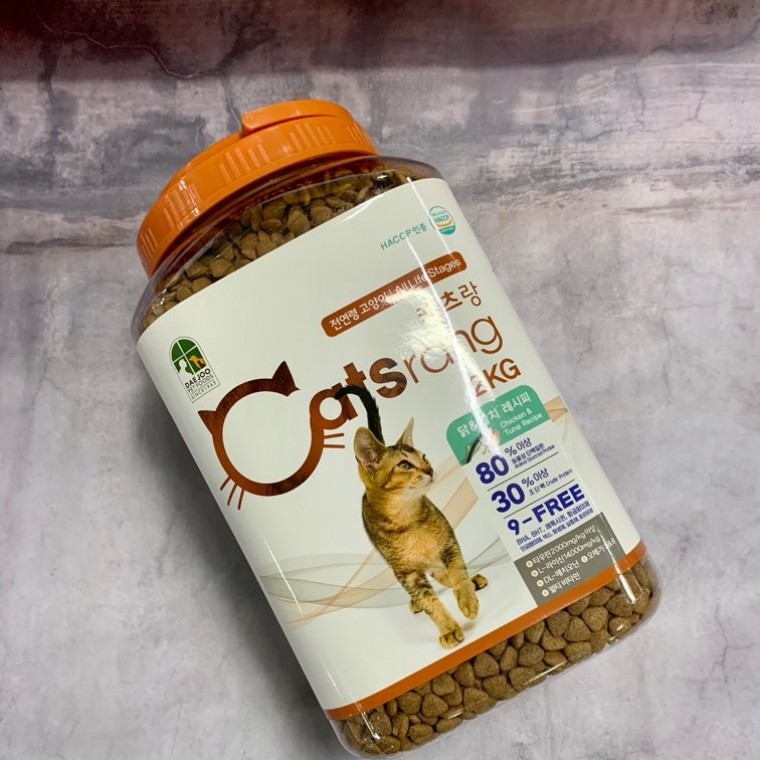อาหารแมว Catsrang สำหรับทุกวัย PET 2kg