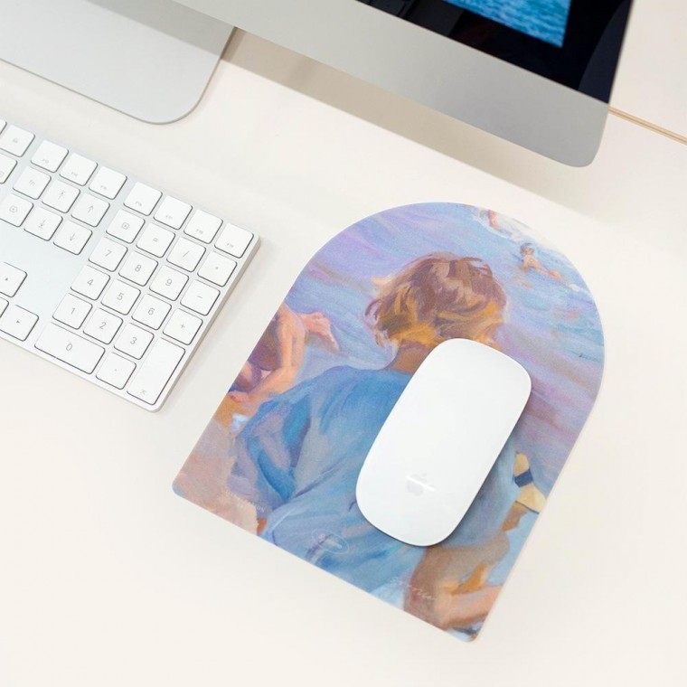 EAS Byenacu Mood Mouse Pad, Arch-shaped Desk Pad