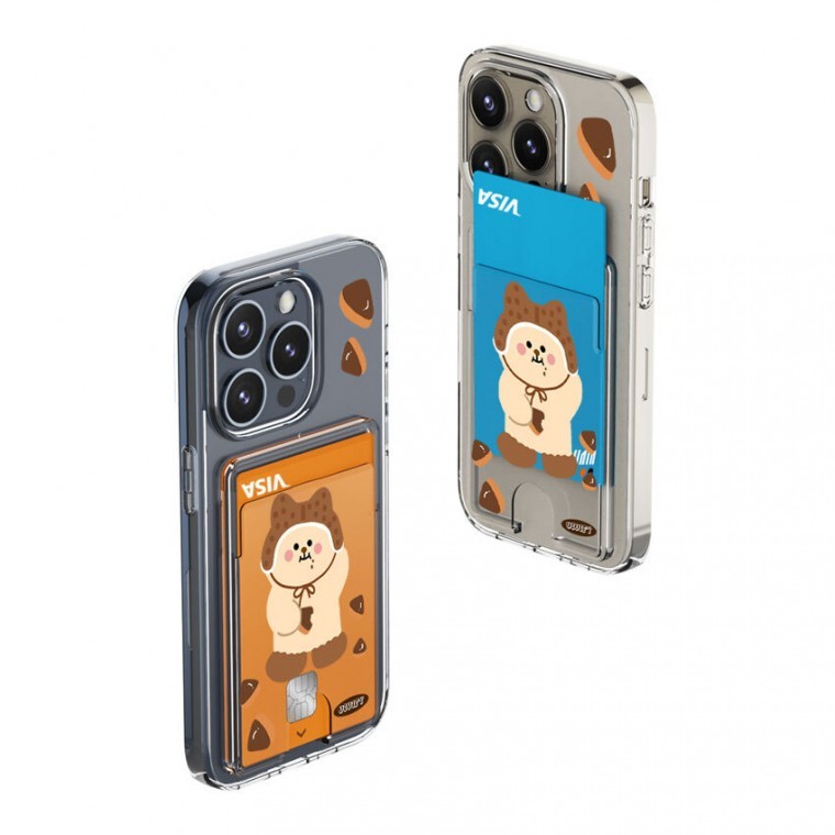 เคส Bamgomi Card Pocket Transparent