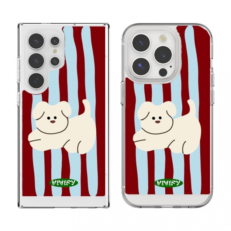 เคส Vertical Row Dog Transparent