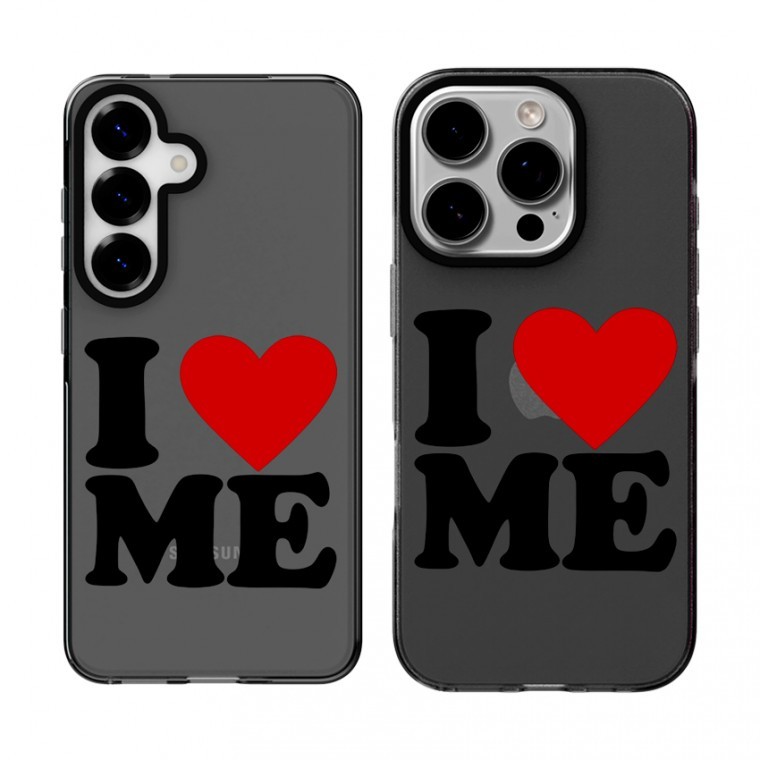 เคส I Love Me Jelly Bumper สำหรับ Galaxy S25 S24 S23 S22 S21 iPhone 16 15 14 13 Pro Pro Max