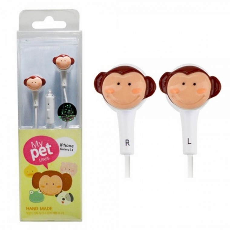 Mini Plus หูฟังสมาร์ทโฟนจิ๋ว Monkey (EPA-05)
