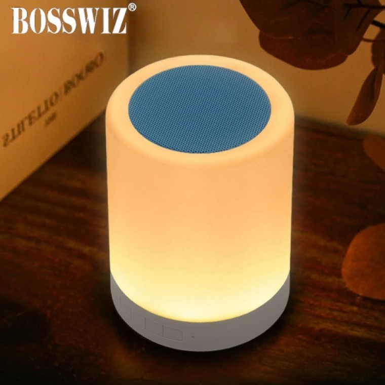 ลำโพงบลูทูธพกพาพร้อมโคมไฟ LED ระบบสัมผัส iON (BS-80)