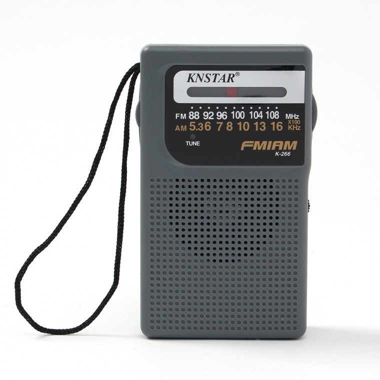 วิทยุพกพา Signal AM/FM (เทา) / สินค้าเข้าใหม่