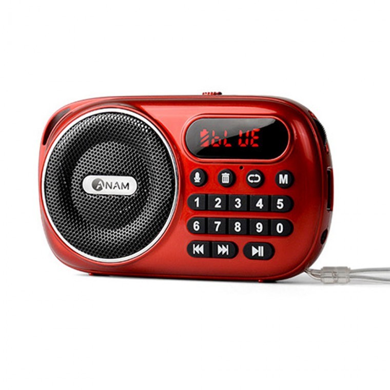 วิทยุ FM บลูทูธ บันทึกเสียง MP3