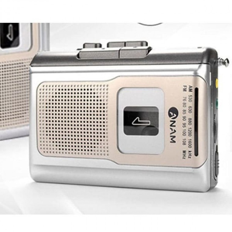 เครื่องเล่นเทปคาสเซ็ตต์ Anam Walkman พร้อมวิทยุ AT