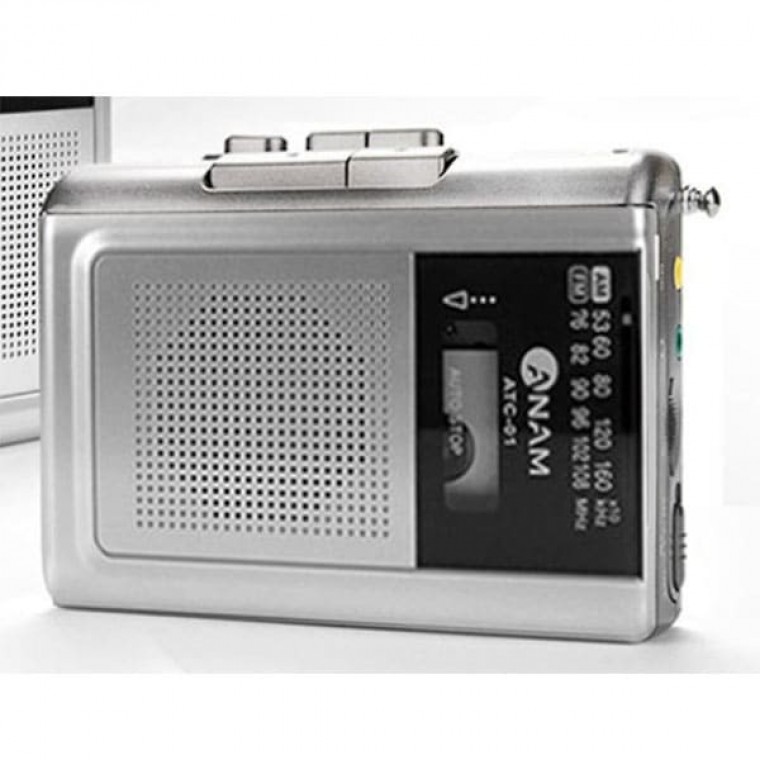 เครื่องเล่นเทปคาสเซ็ตต์ Anam Walkman พร้อมวิทยุ
